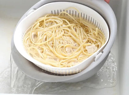 Double-layer Vegetable Washing Basin